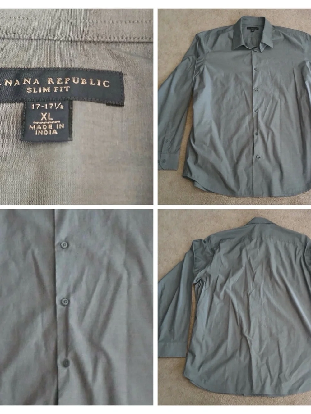 Long Sleeve men’s Large / XL bundle Noble Dockers Montage Banana Republic